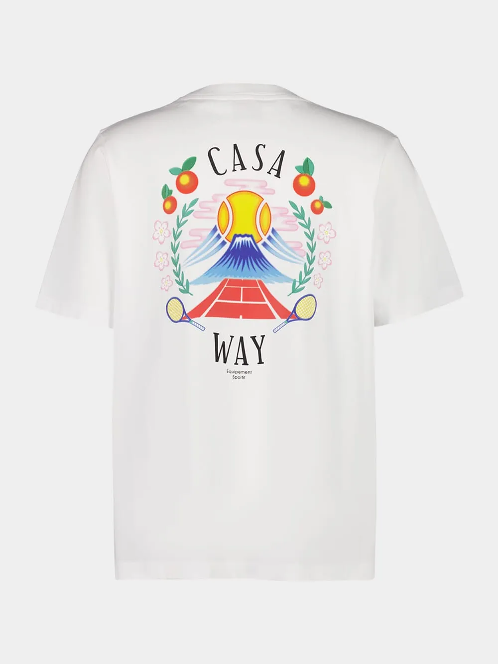 White Casa Way Mountain T-Shirt sold by Fashion Clinic product image thumbnail 2