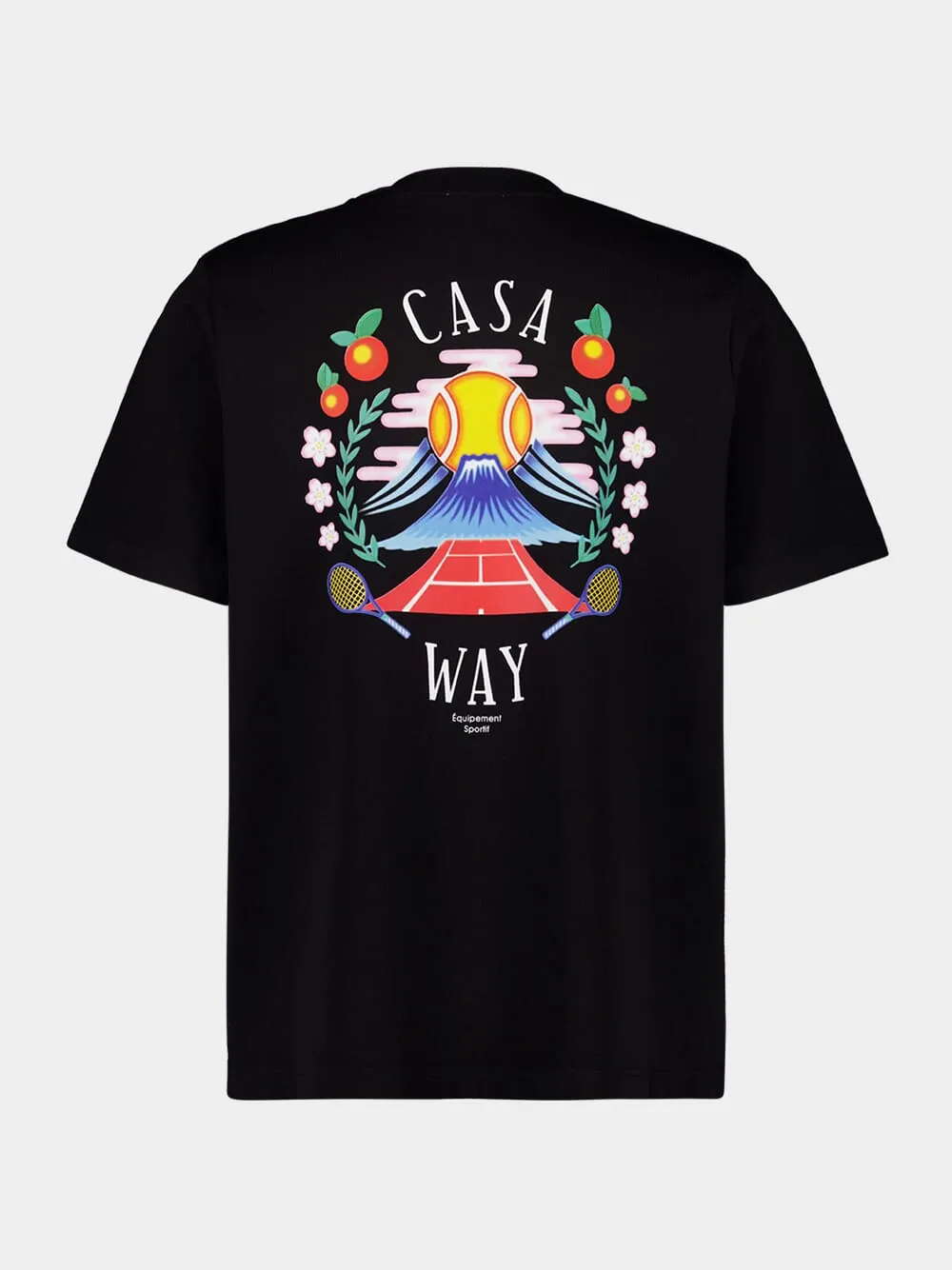 Black Casa Way Mountain T-Shirt sold by Fashion Clinic product image thumbnail 2