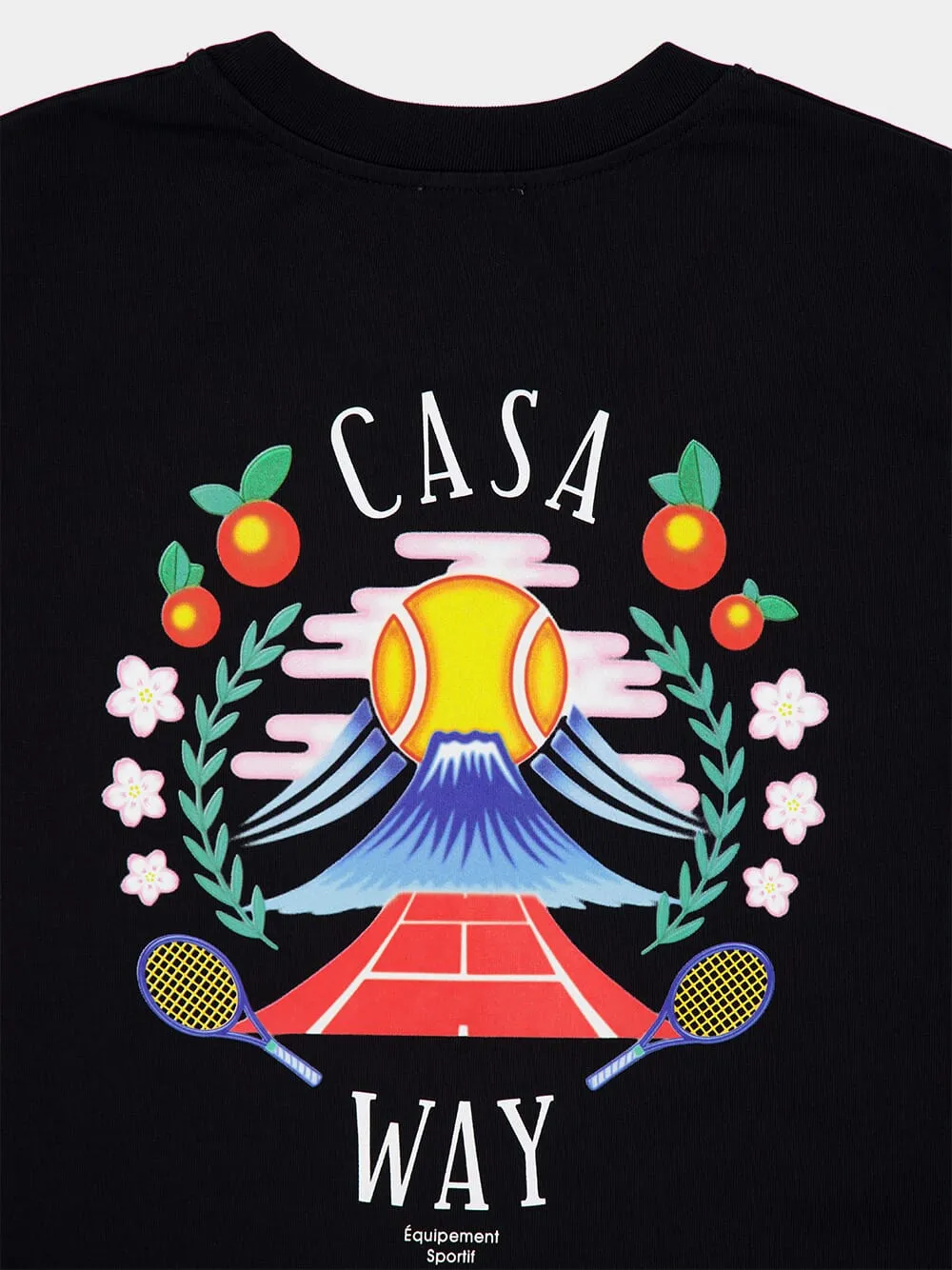 Black Casa Way Mountain T-Shirt sold by Fashion Clinic product image thumbnail 4