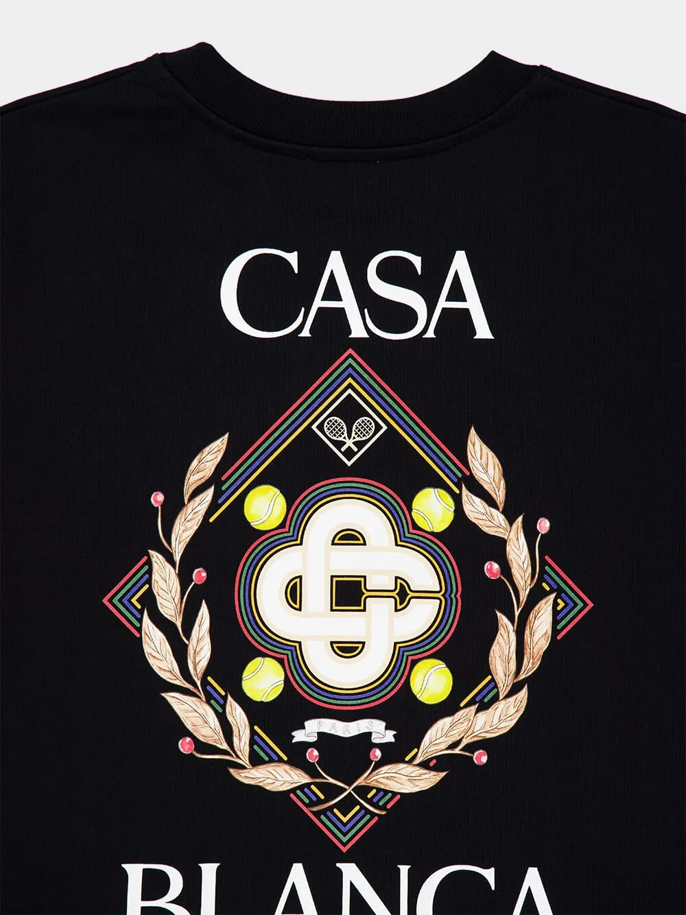 Black Championship Diamond Print T-Shirt sold by Fashion Clinic product image thumbnail 4