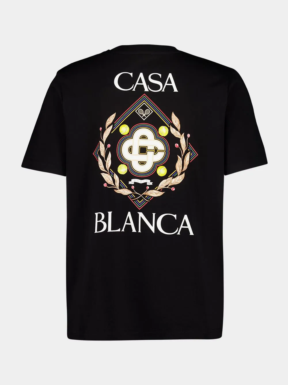 Black Championship Diamond Print T-Shirt sold by Fashion Clinic product image thumbnail 2