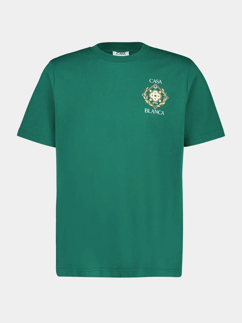 Green Championship Diamond Print T-Shirt sold by Fashion Clinic