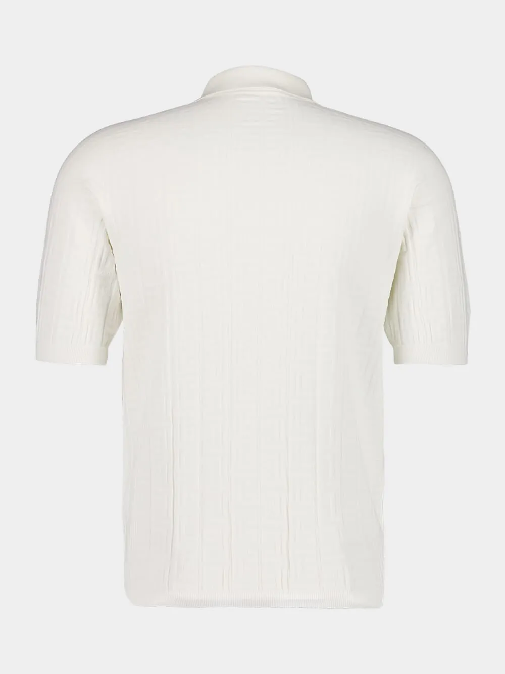 Natural Monogram Knit Polo Shirt sold by Fashion Clinic product image thumbnail 2