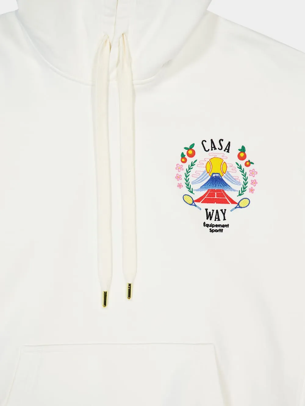 White Casa Way Mountain Sweatshirt sold by Fashion Clinic product image thumbnail 3