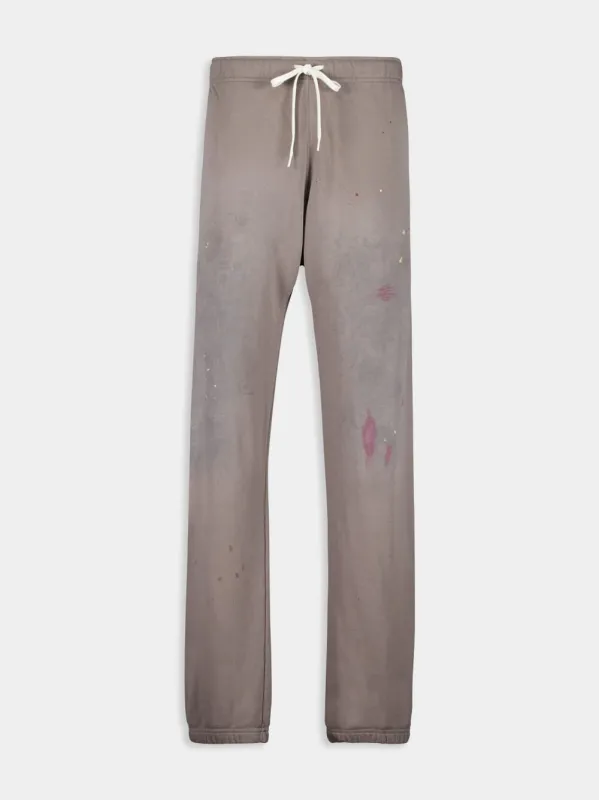 Taupe Casual Cotton Trousers sold by Fashion Clinic