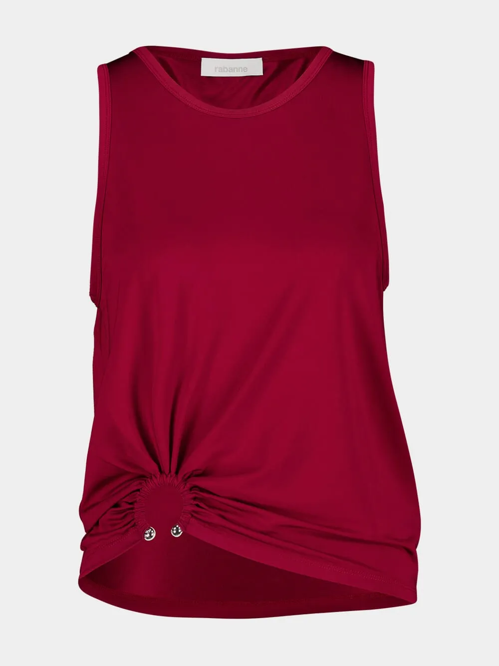 Ruby Red Jersey Tank Top sold by Fashion Clinic