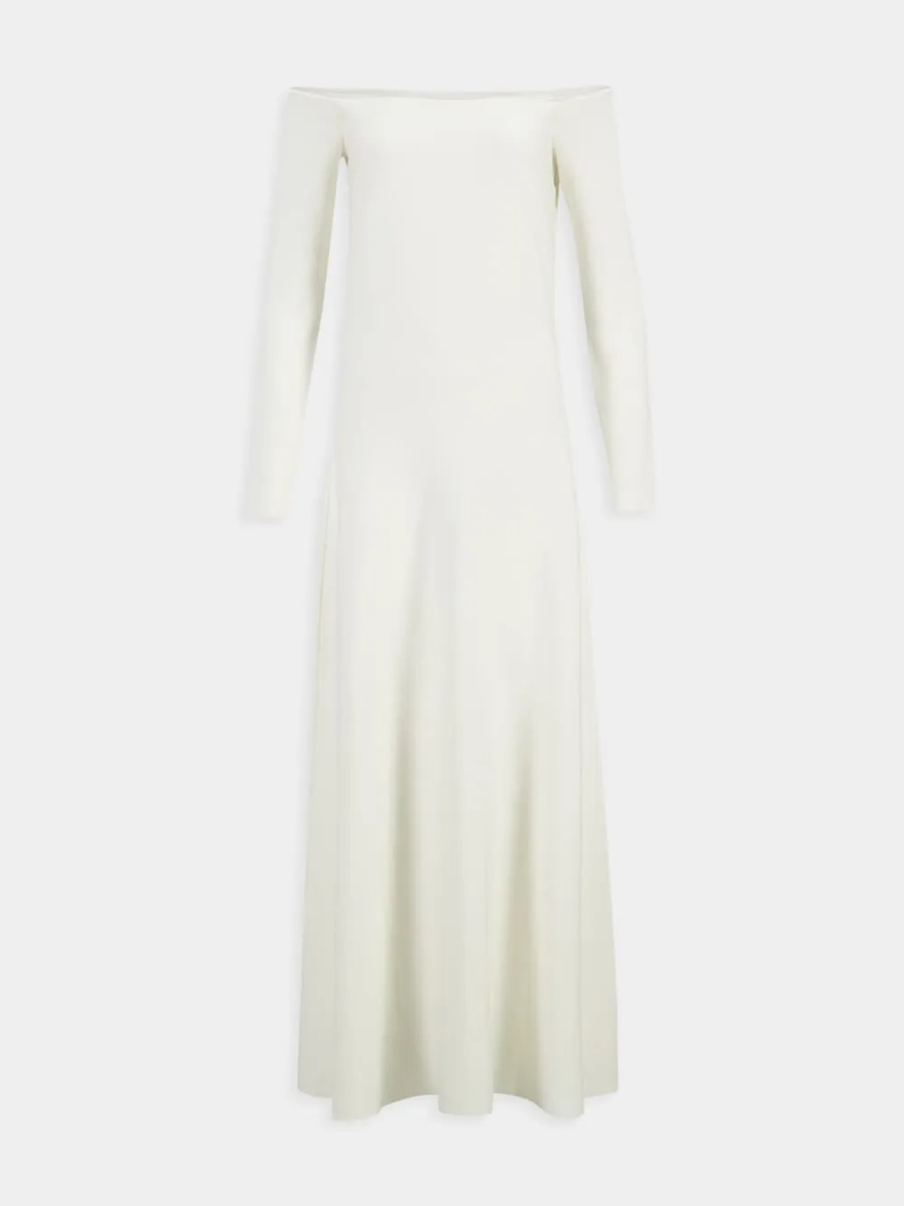 Ivory Aine Silk Maxi Dress sold by Fashion Clinic