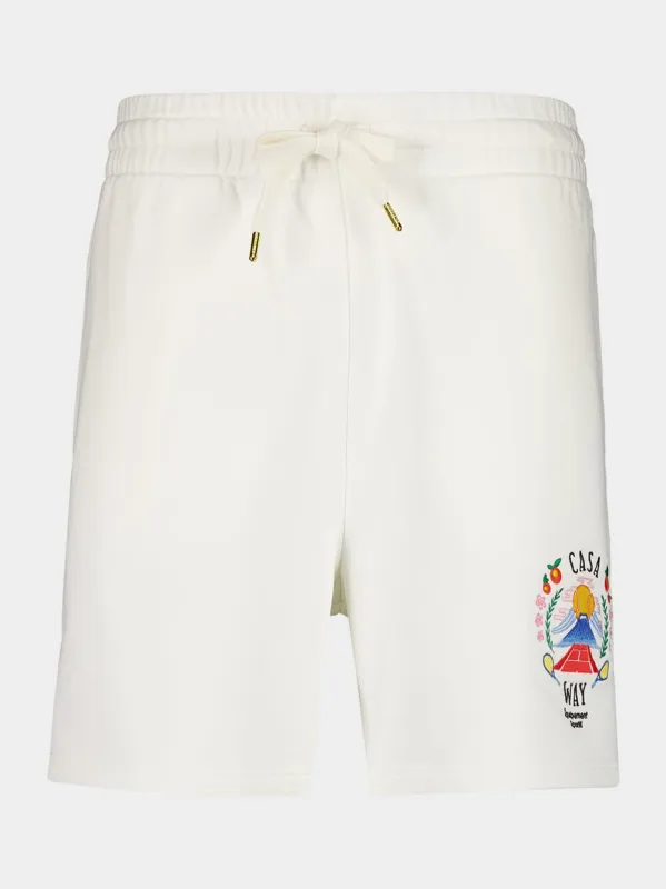 Off-White Casa Way Sweatshorts sold by Fashion Clinic