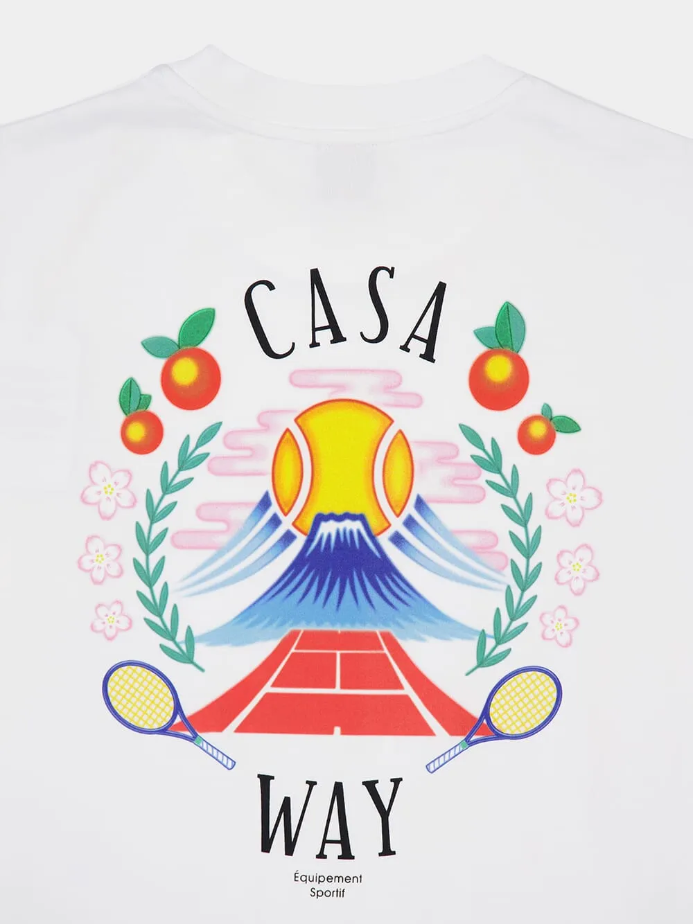 White Casa Way T-Shirt sold by Fashion Clinic product image thumbnail 4