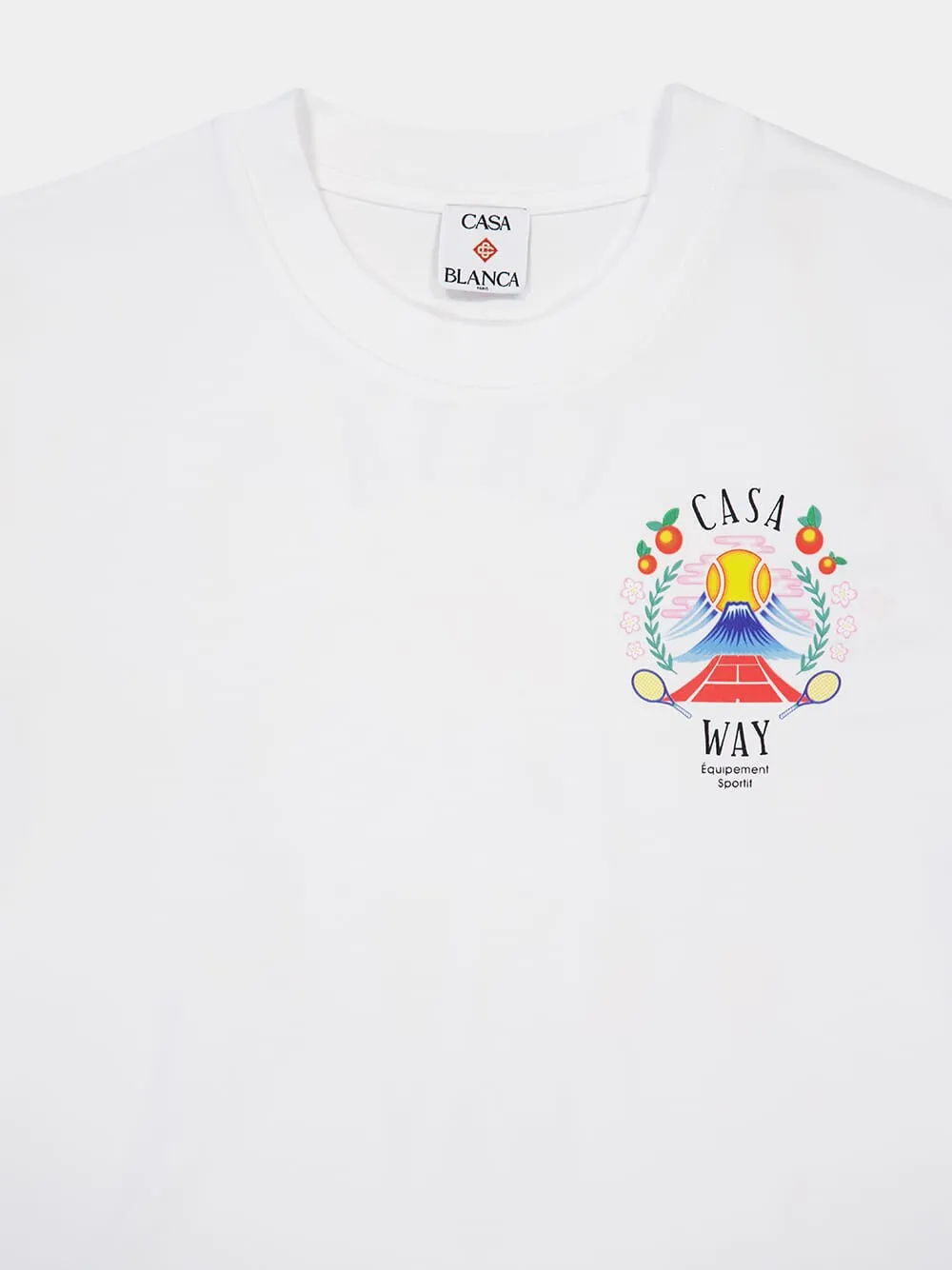 White Casa Way T-Shirt sold by Fashion Clinic product image thumbnail 3