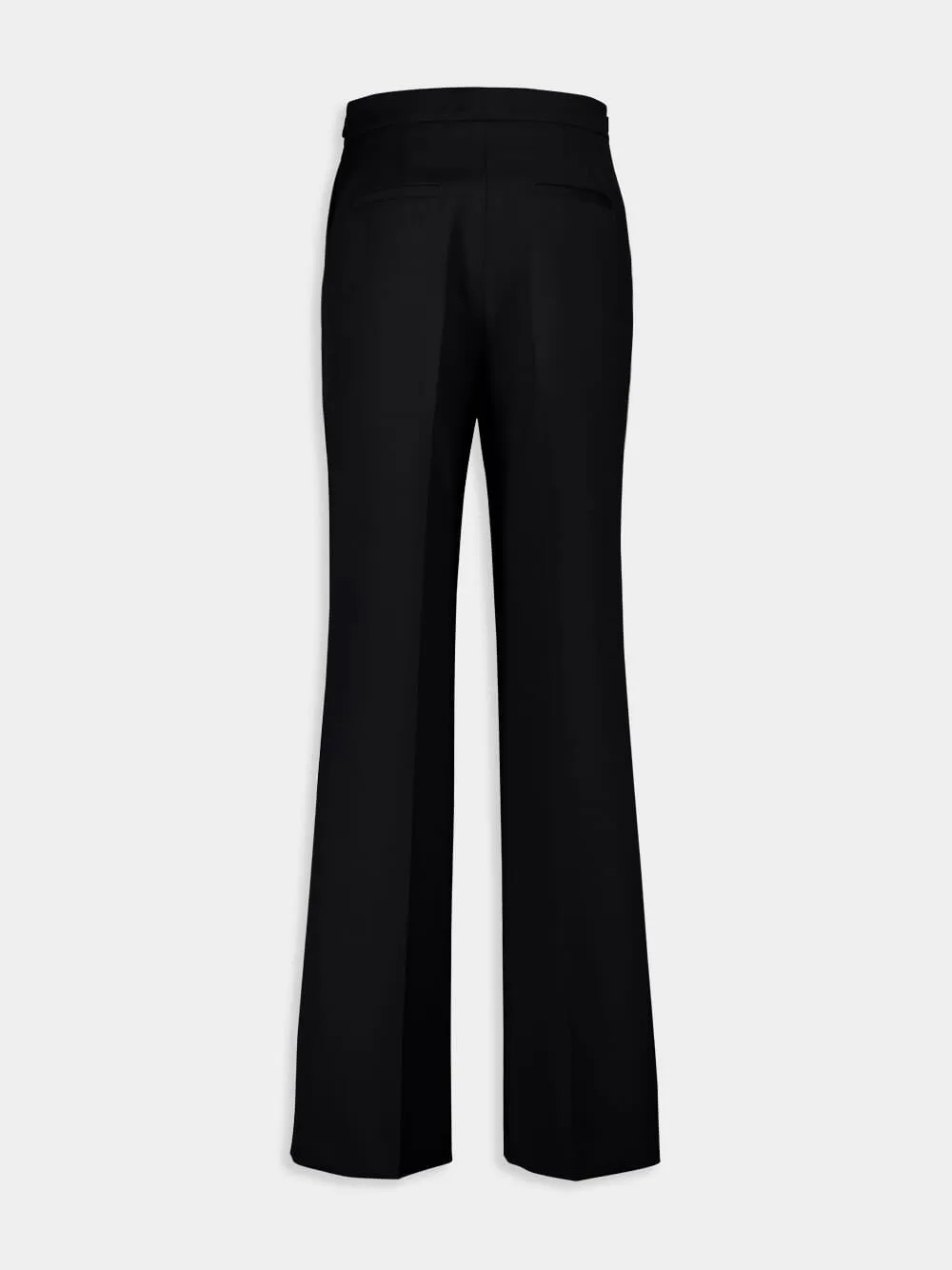 Black Vesta Flared Trousers sold by Fashion Clinic product image thumbnail 4