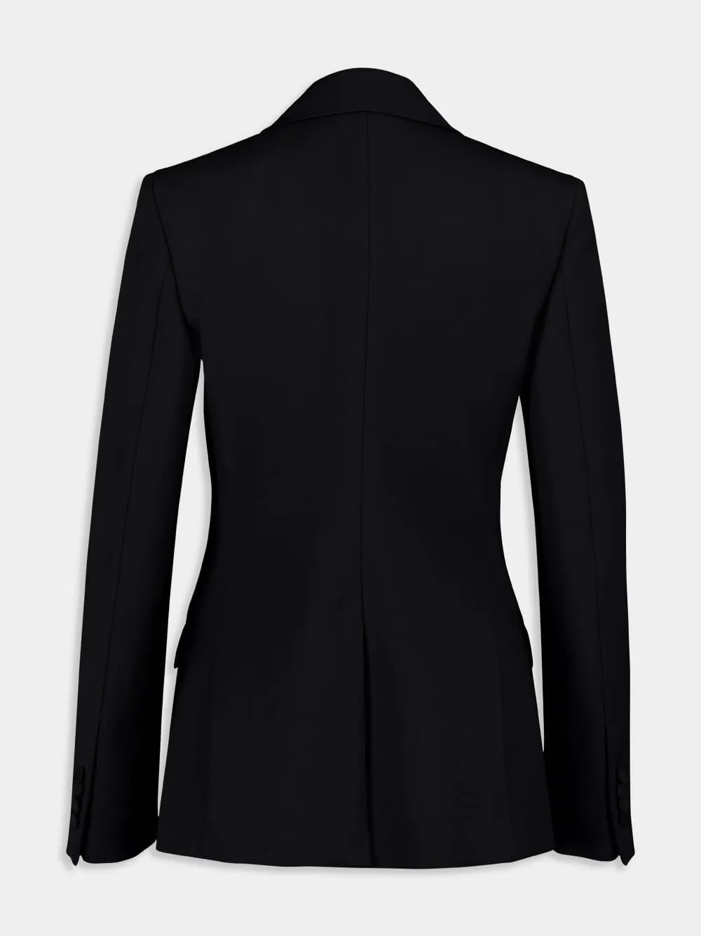 Black Leiva Wool Blazer sold by Fashion Clinic product image thumbnail 2
