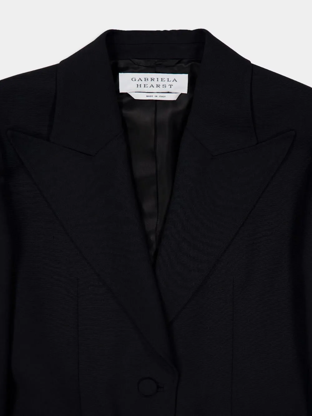 Black Leiva Wool Blazer sold by Fashion Clinic product image thumbnail 3