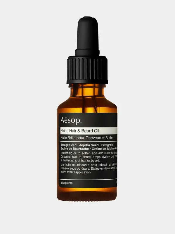 Shine Hair & Beard Oil 25ml sold by Fashion Clinic