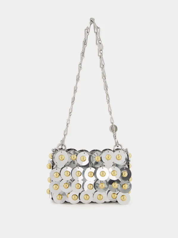 Silver Sparkle Nano Sphere Bag sold by Fashion Clinic