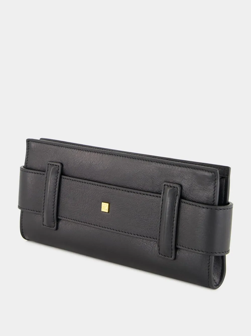 Black Anthem Calfskin Clutch Bag sold by Fashion Clinic product image thumbnail 5