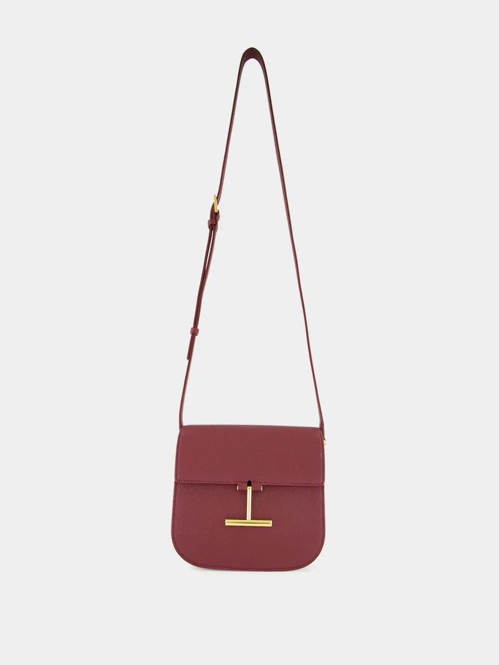 Tara Mini Crossbody in Red Plum Leather sold by Fashion Clinic product image thumbnail 2