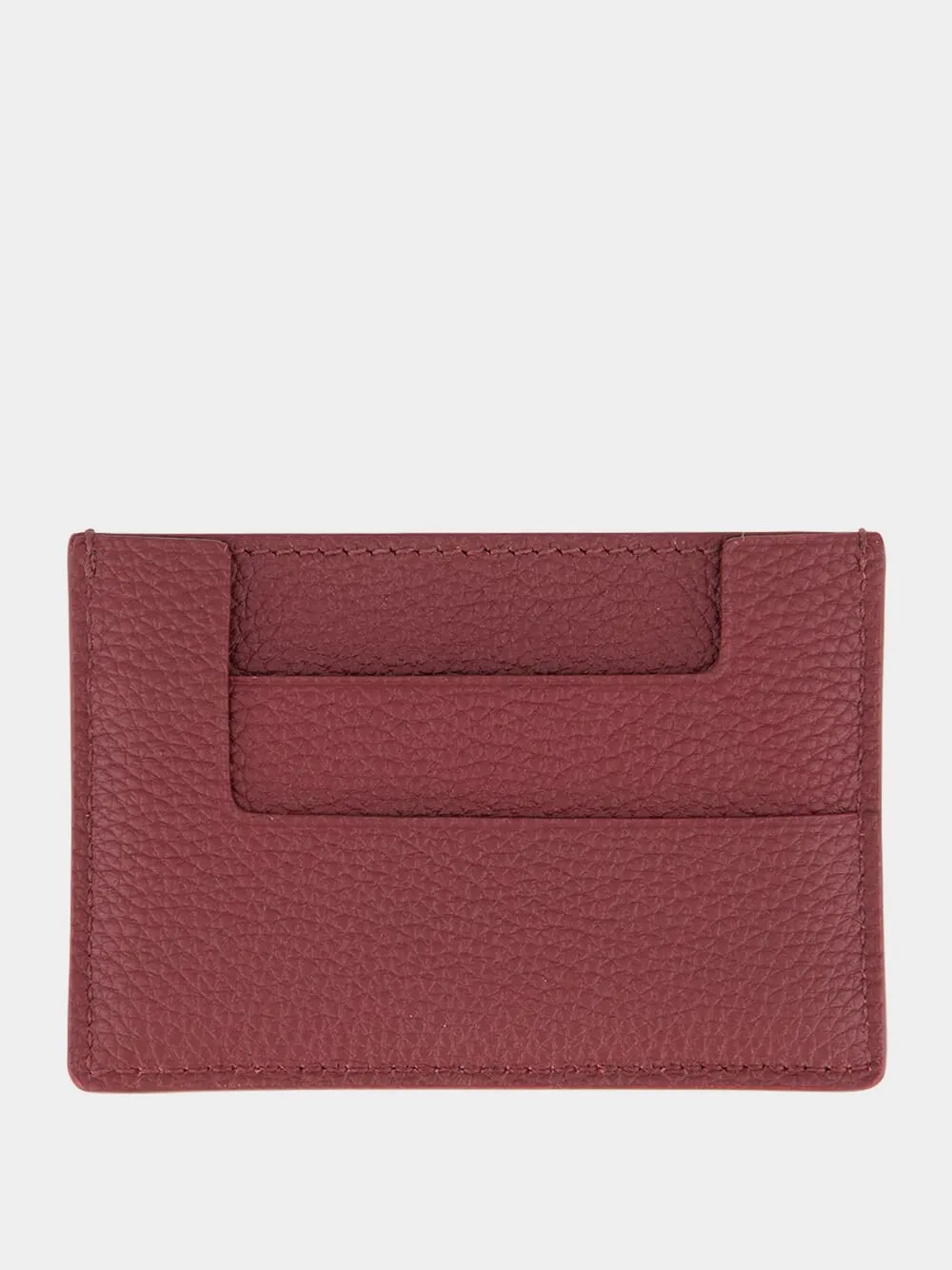Red Plum Leather Card Holder sold by Fashion Clinic product image thumbnail 2