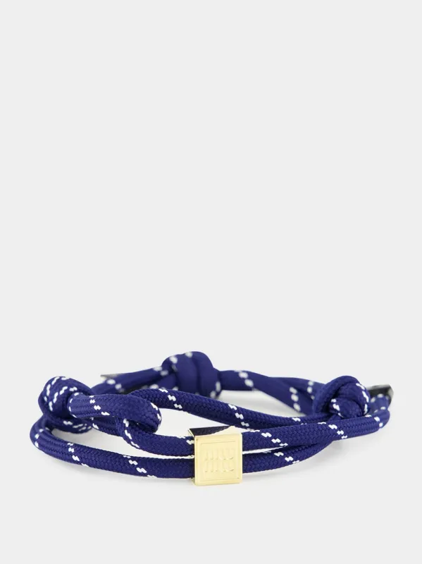 Baltic Blue Cord bracelet sold by Fashion Clinic
