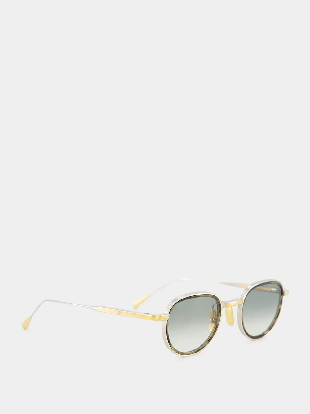 Panache Plume Olive and Gold Pantos Sunglasses sold by Fashion Clinic product image thumbnail 2