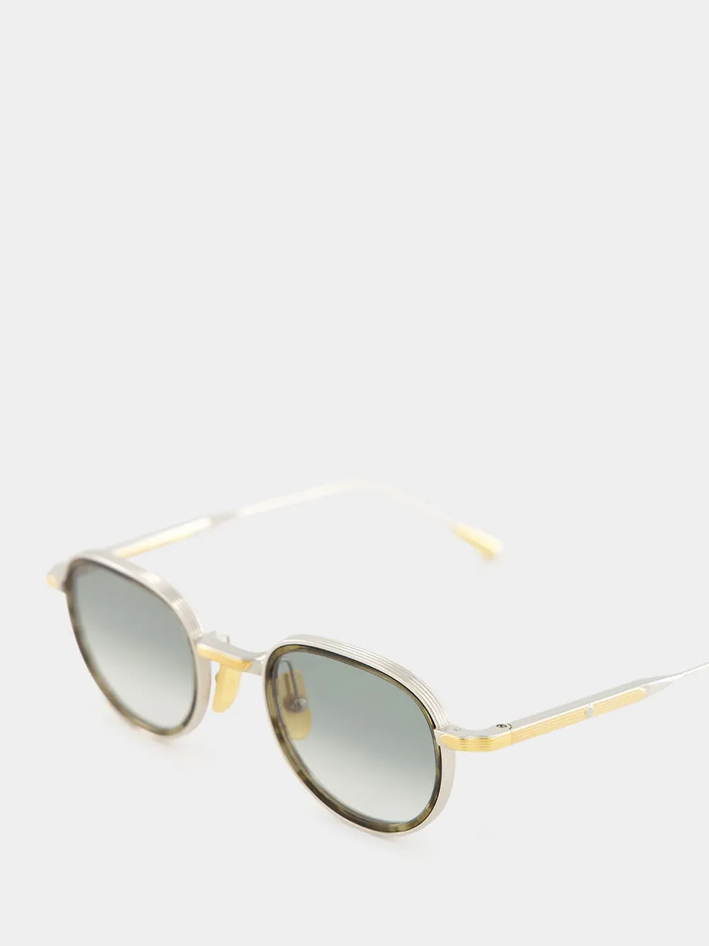 Panache Plume Olive and Gold Pantos Sunglasses sold by Fashion Clinic product image thumbnail 4