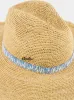 Panama Consuelo Free-Brim Raffia Hat sold by Fashion Clinic