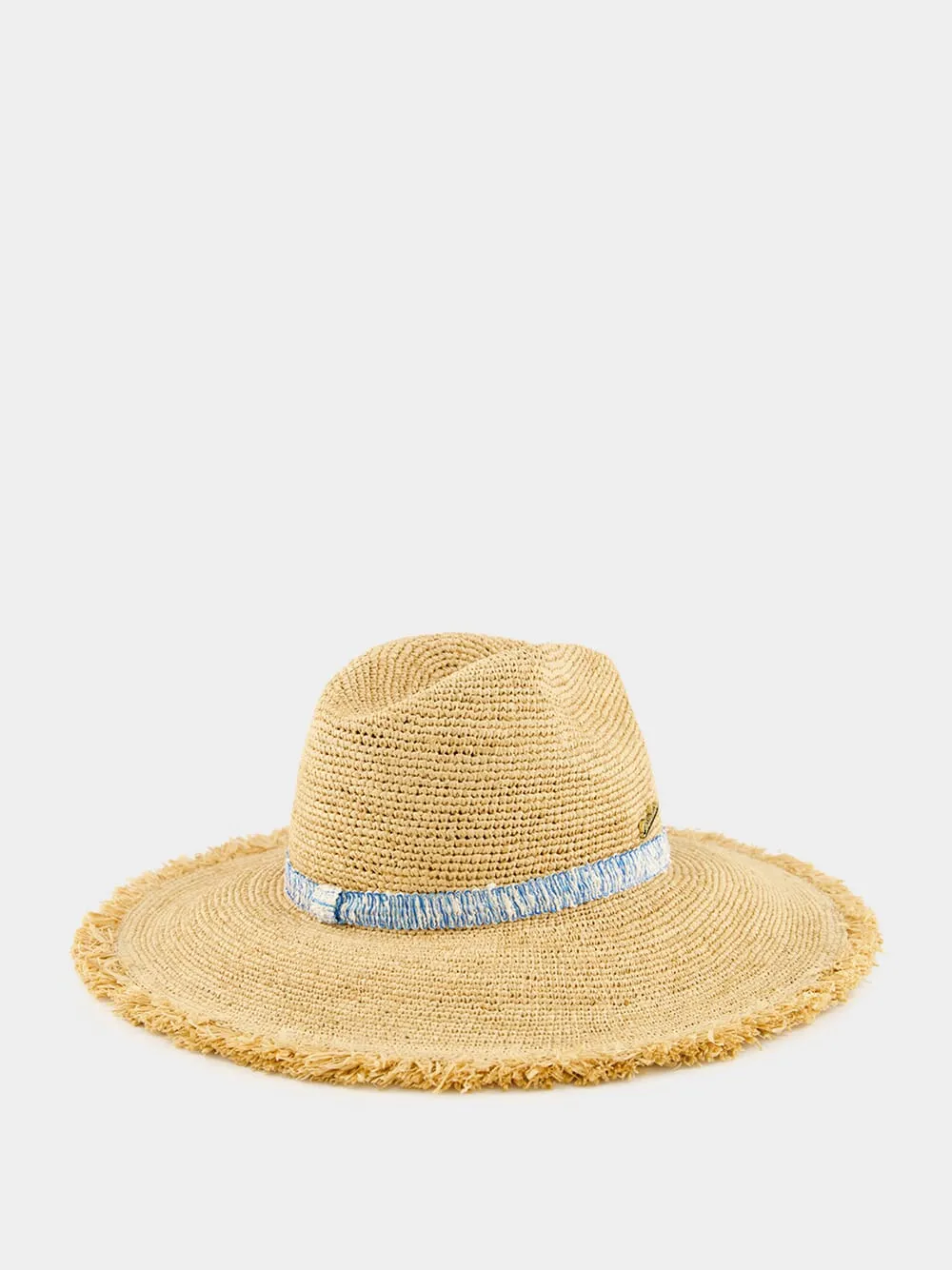 Panama Consuelo Free-Brim Raffia Hat sold by Fashion Clinic product image thumbnail 2