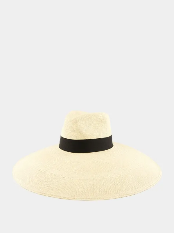 Virna Panama Quito Wide-Brim Hat sold by Fashion Clinic