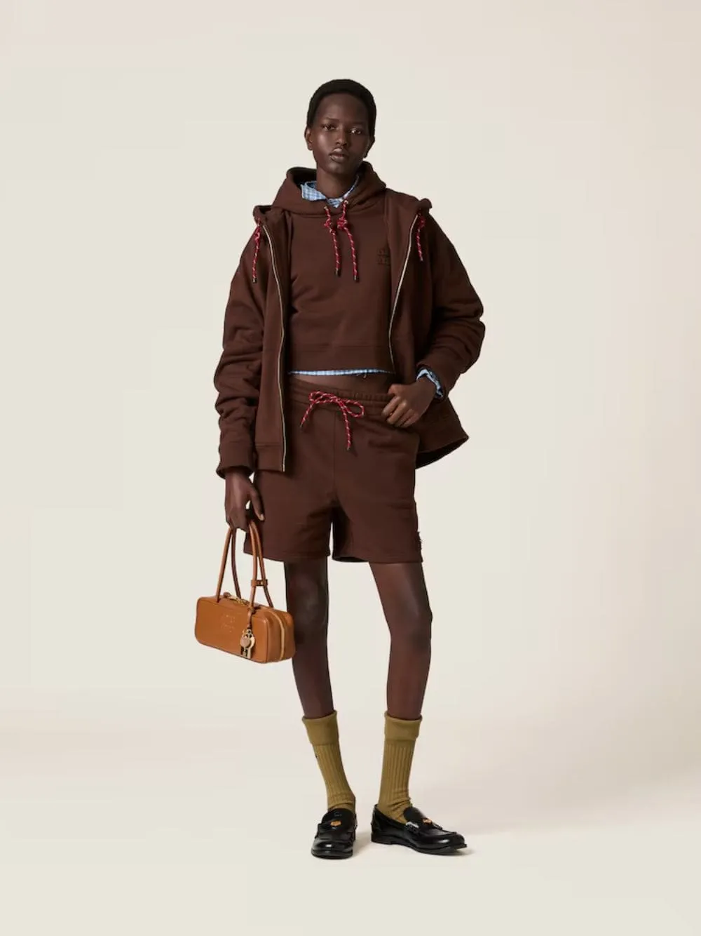 Cognac Leather Beau Top-Handle Bag sold by Fashion Clinic product image thumbnail 2