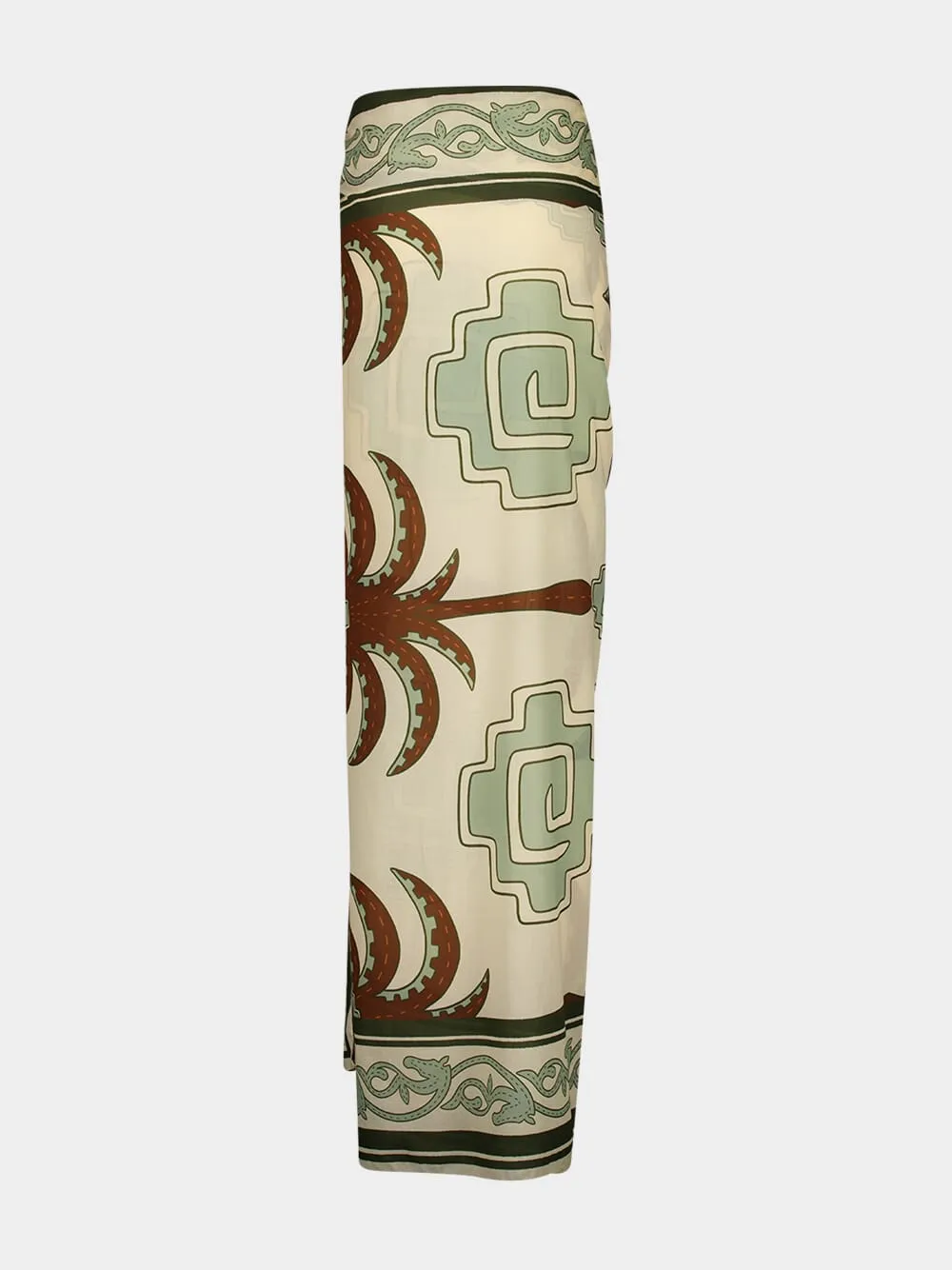 Grass Green Tropical Equestrian Pareo sold by Fashion Clinic product image thumbnail 3