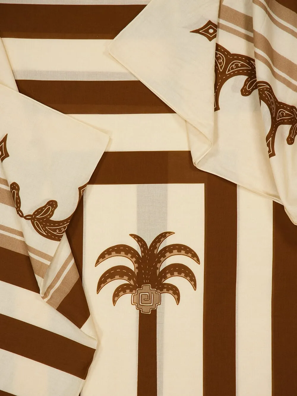 Wood and Carmel Infinity Palm Pareo sold by Fashion Clinic product image thumbnail 3