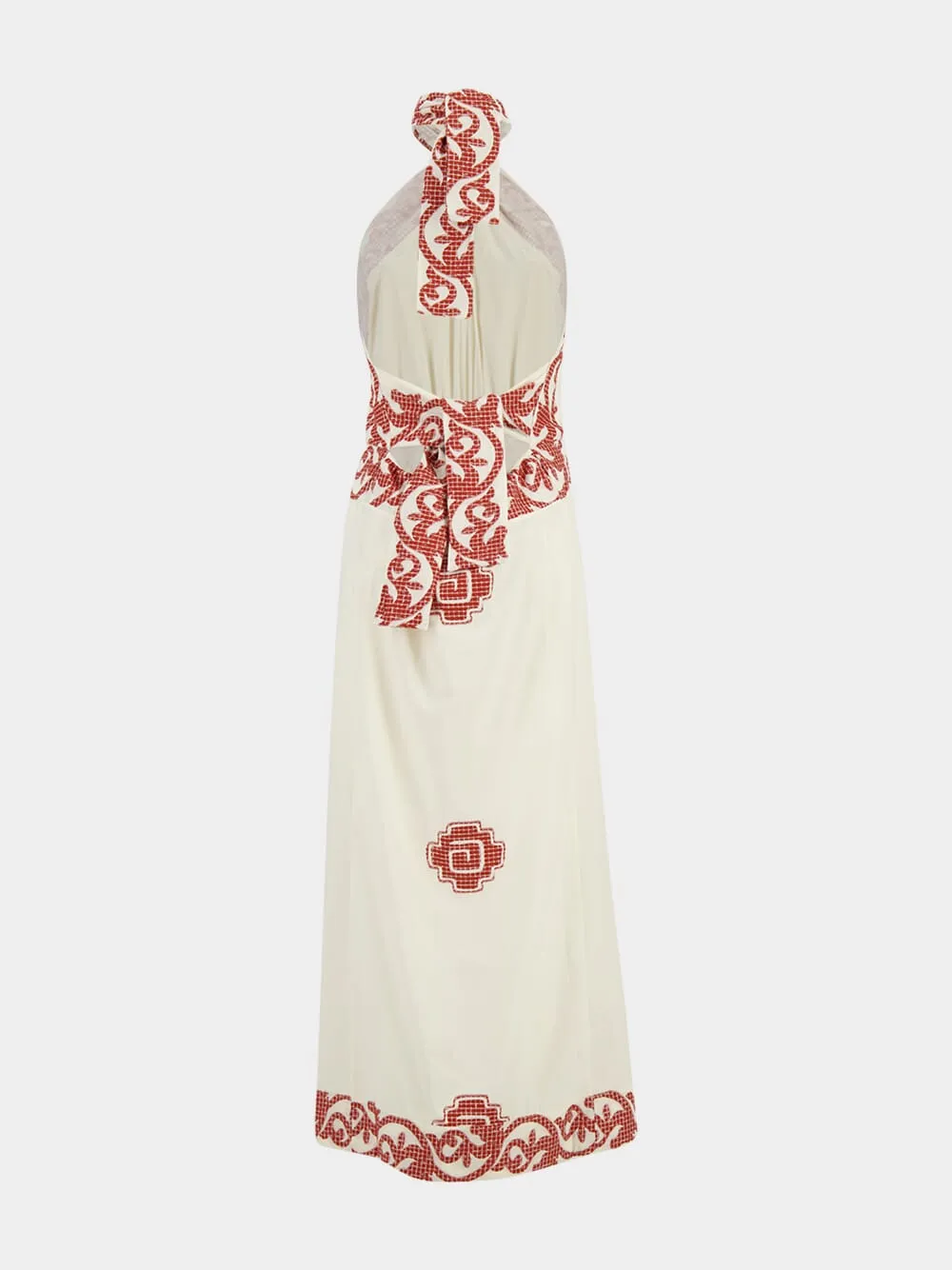 Reinventing Embroidered Halter Dress sold by Fashion Clinic product image thumbnail 4