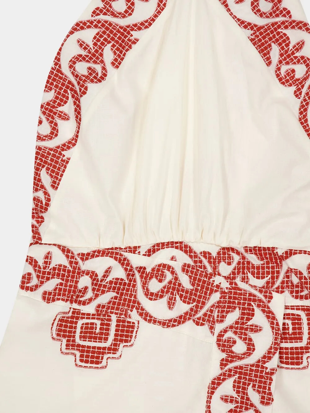 Reinventing Embroidered Halter Dress sold by Fashion Clinic product image thumbnail 5