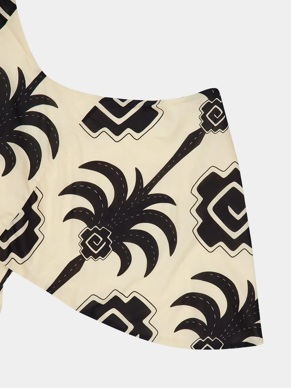 Imagery Palm Print Halterneck Top sold by Fashion Clinic product image thumbnail 4