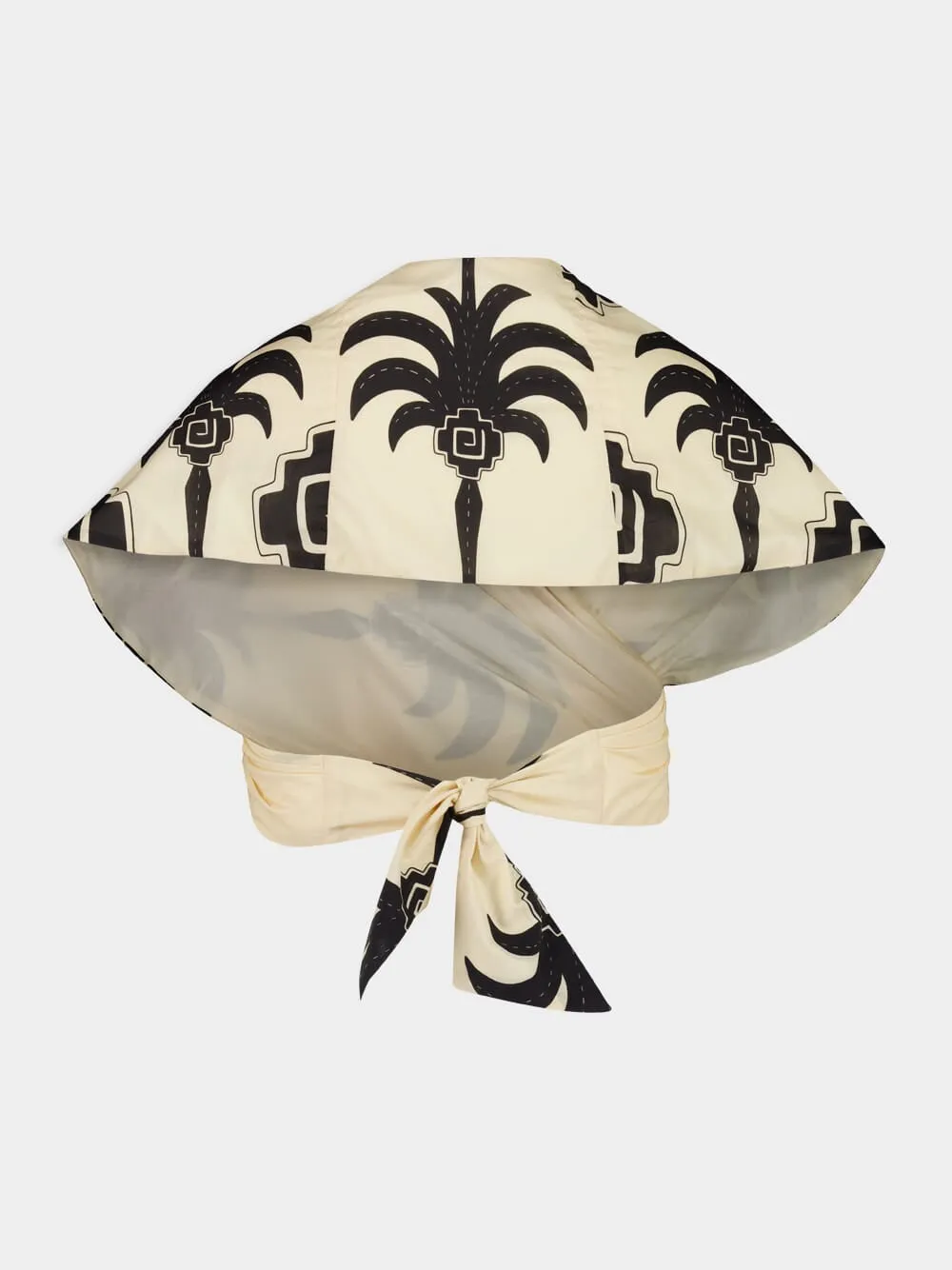 Imagery Palm Print Halterneck Top sold by Fashion Clinic product image thumbnail 3