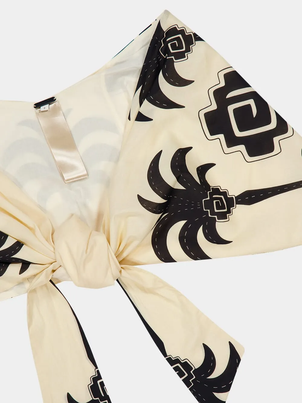 Imagery Palm Print Halterneck Top sold by Fashion Clinic product image thumbnail 5