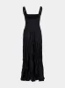 Black Maxi Mariner Dress sold by Fashion Clinic