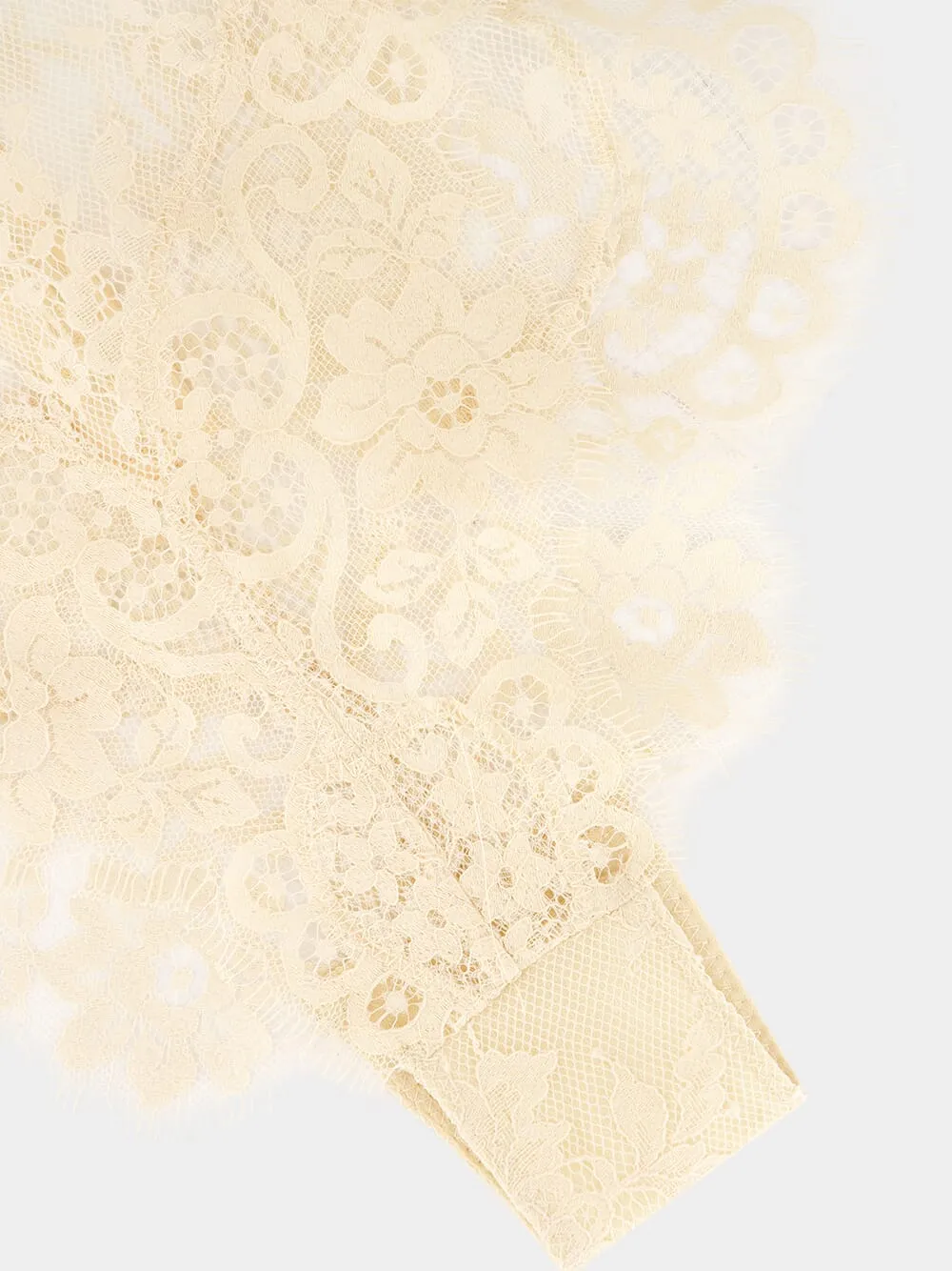 Cream Illustration Lace Teddy sold by Fashion Clinic product image thumbnail 5