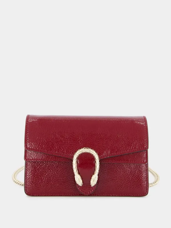 Rosso Ancora Dionysus Super Mini Bag sold by Fashion Clinic