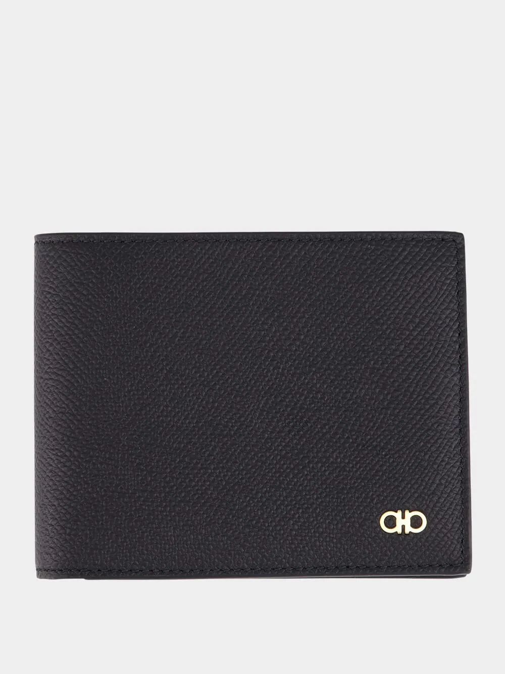Gancini Black Wallet sold by Fashion Clinic