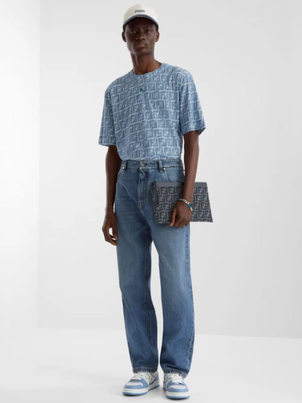 Straight-Cut Long Jeans sold by Fashion Clinic product image thumbnail 2