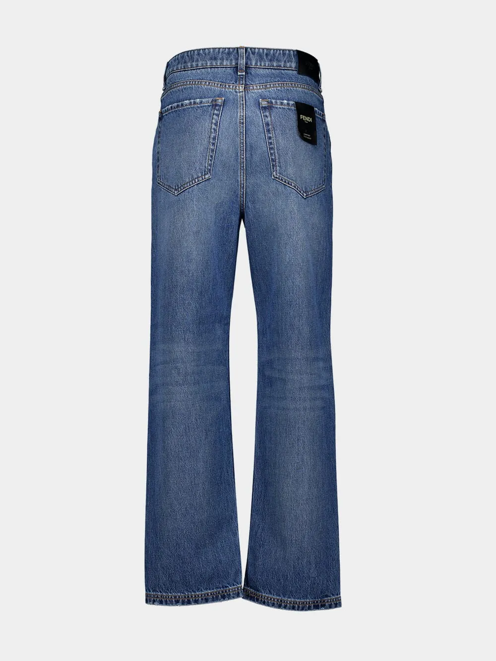 Straight-Cut Long Jeans sold by Fashion Clinic product image thumbnail 3