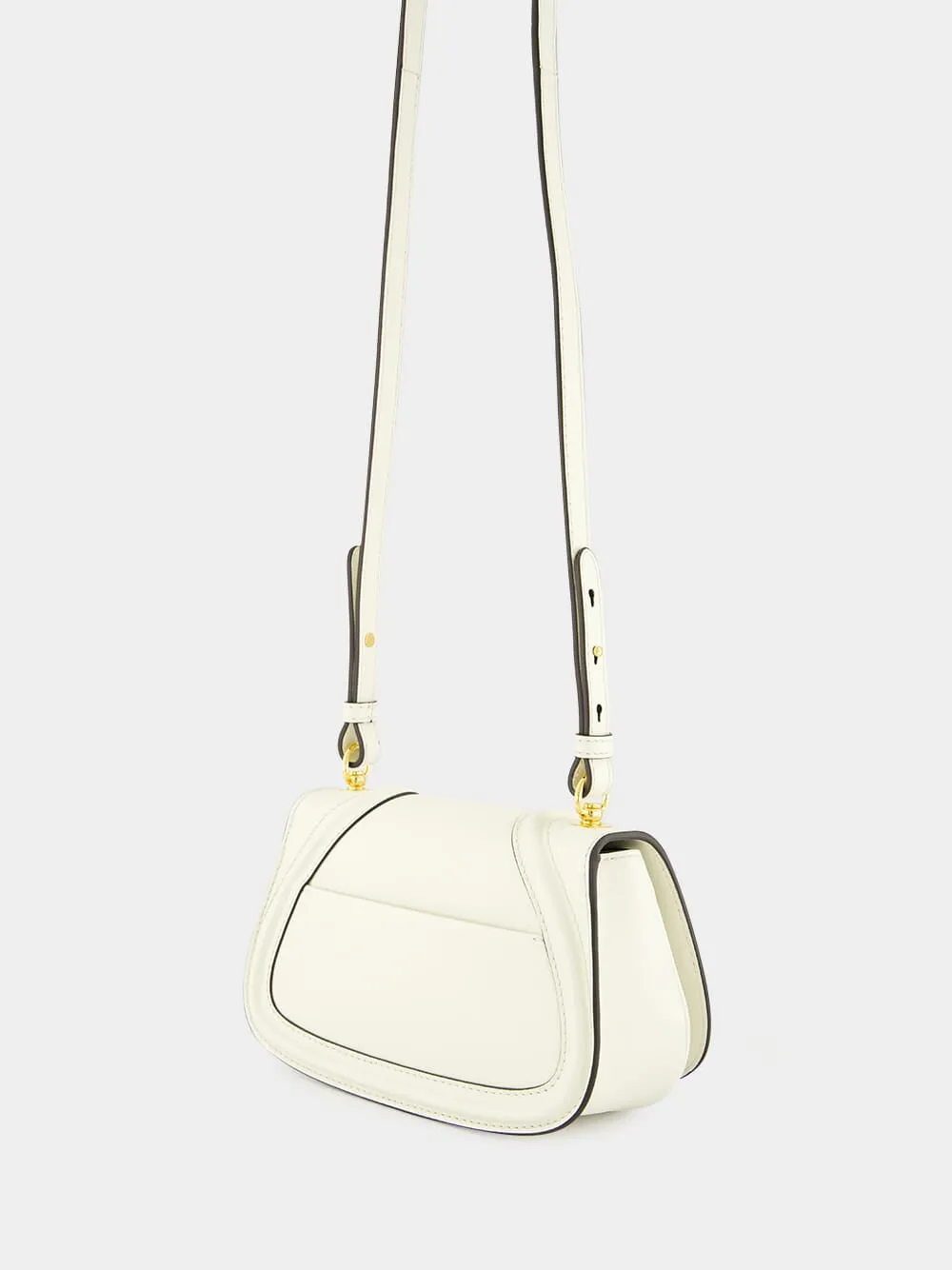 Dusty White Blondie Small Shoulder Bag sold by Fashion Clinic product image thumbnail 5