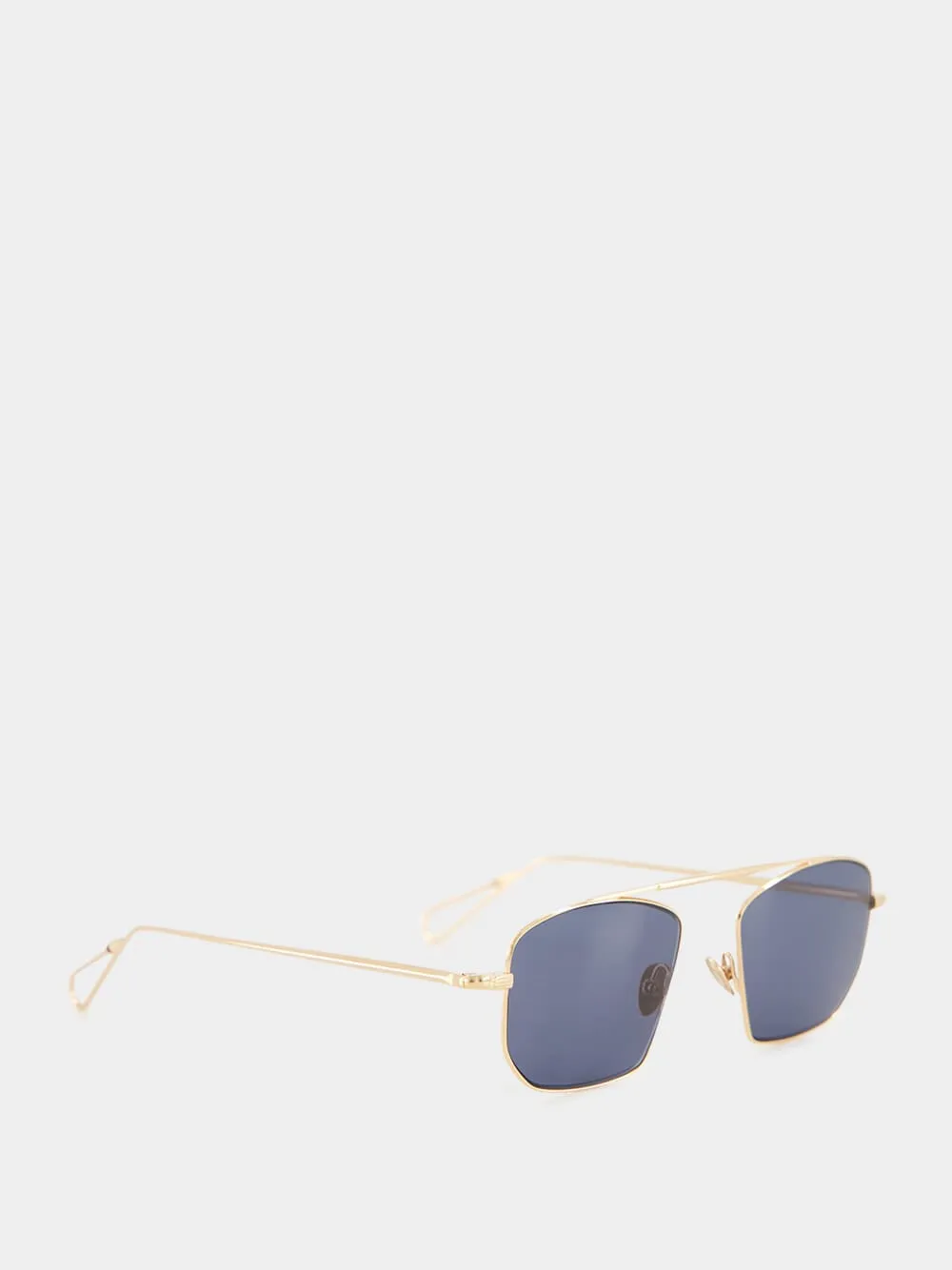 Peony Gold and Blue New York Sunglasses sold by Fashion Clinic product image thumbnail 2