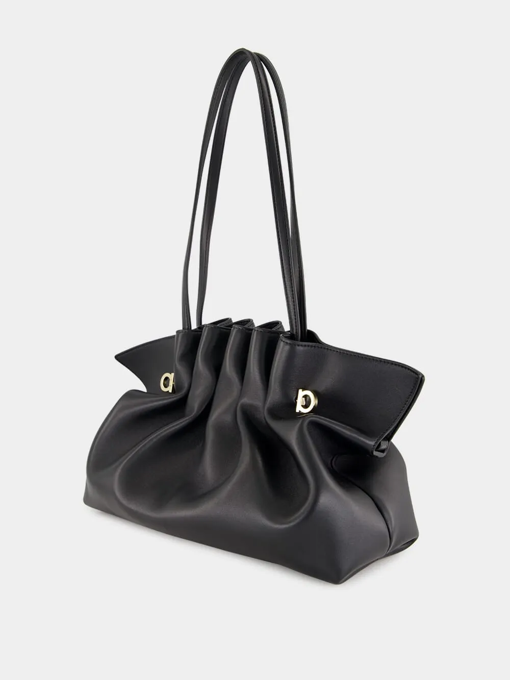 Black Medium Soft-Bag sold by Fashion Clinic product image thumbnail 5