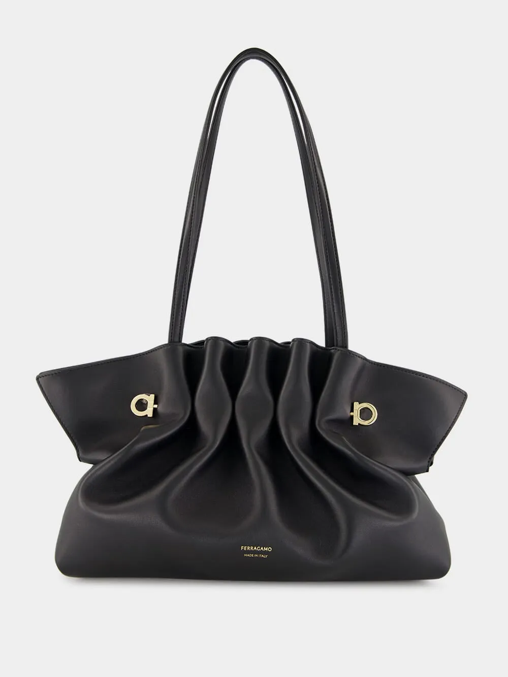 Black Medium Soft-Bag sold by Fashion Clinic