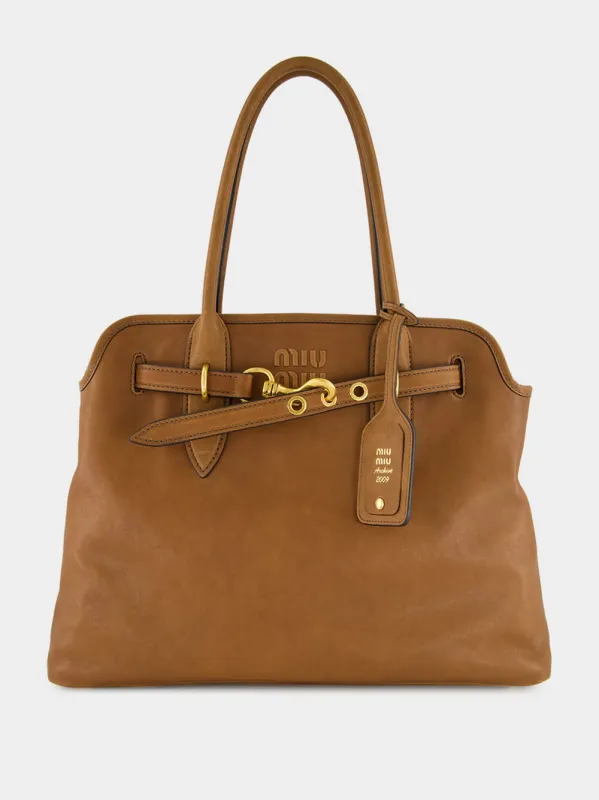 Oak Aventure Nappa Leather Bag sold by Fashion Clinic