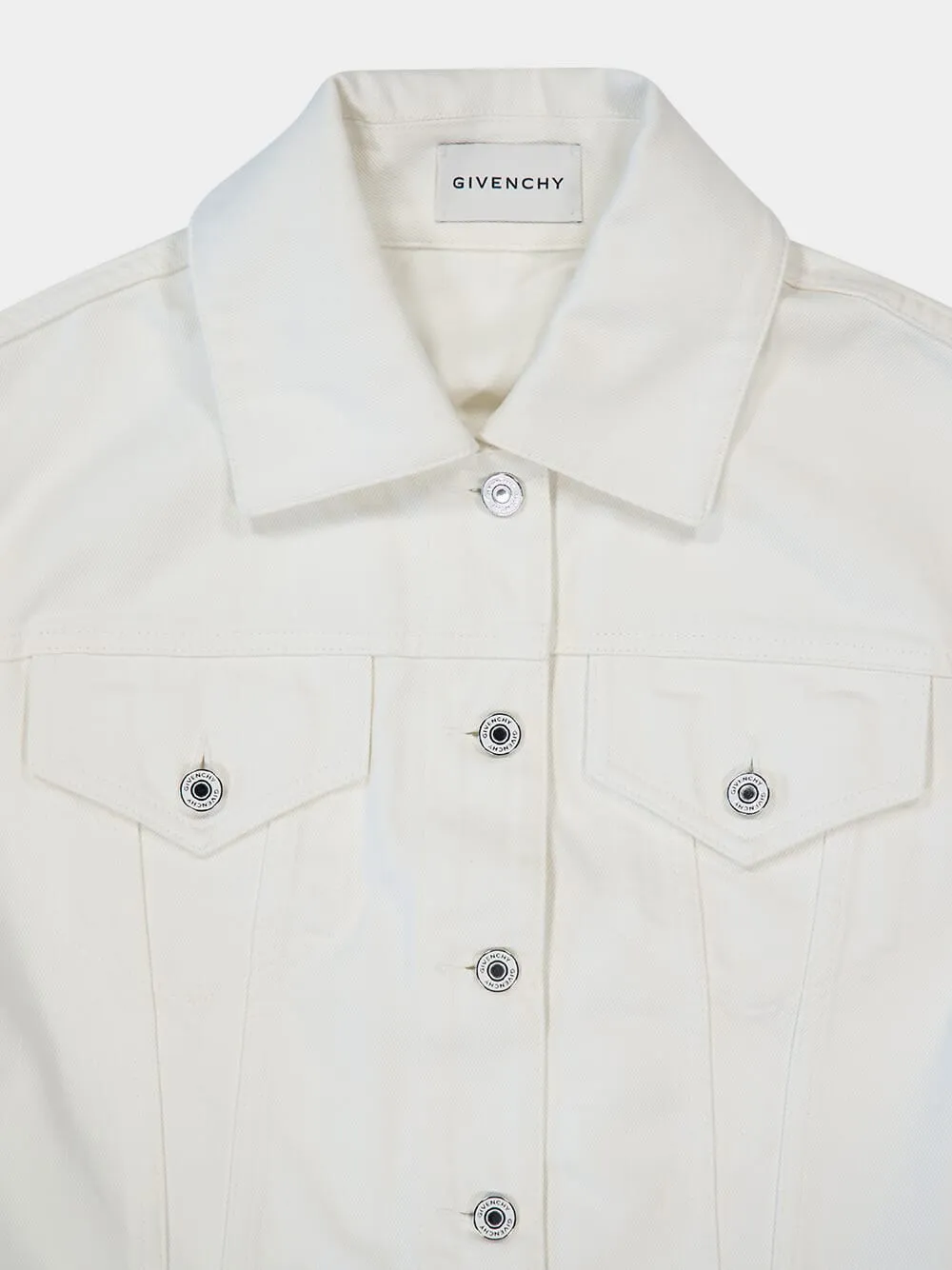 Off-White Cocoon Denim Jacket sold by Fashion Clinic product image thumbnail 3