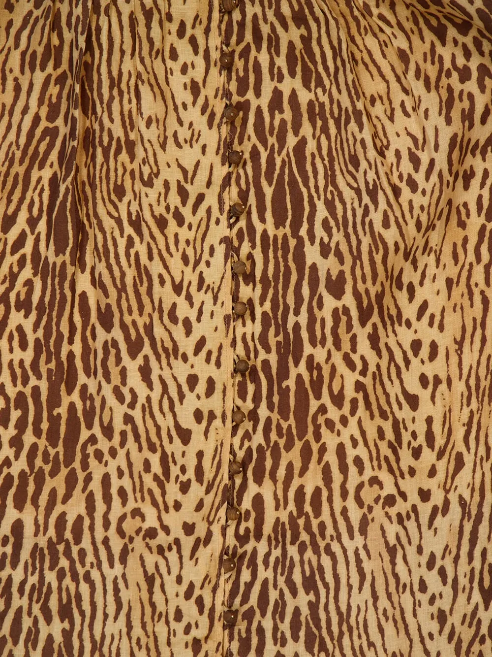 Tan Leopard Cascadian Plunge Midi Dress sold by Fashion Clinic product image thumbnail 5