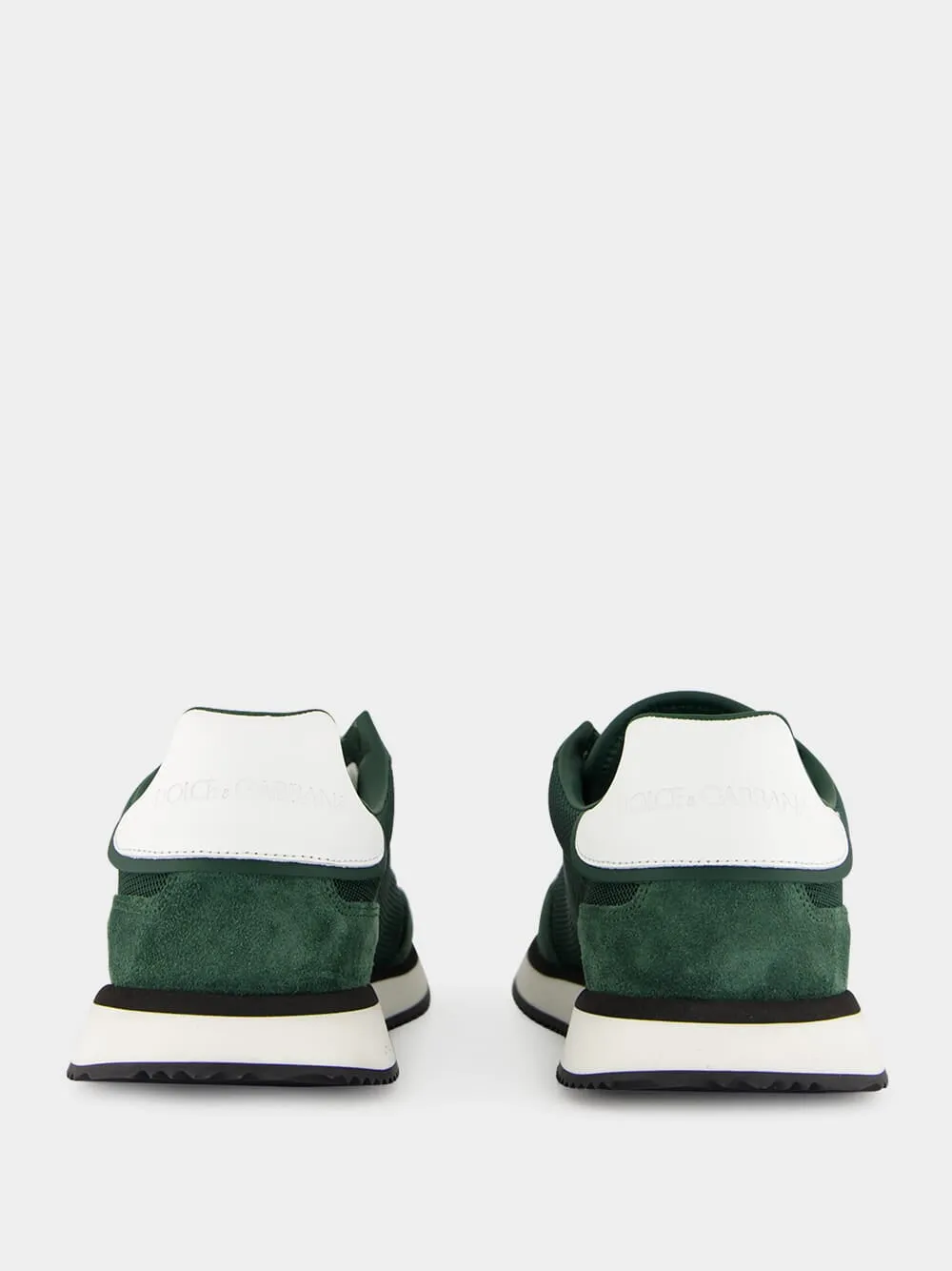 Forest Green Low-Top Suede Sneakers sold by Fashion Clinic product image thumbnail 5